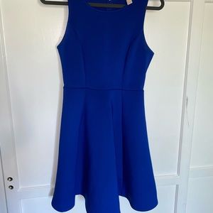 Forever 21 Royal blue flare dress